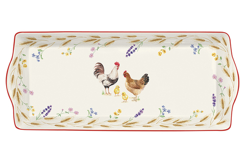Блюдо прямоугольное Country Life, 35х15 см
