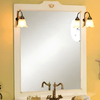 Cezares AL.SP.403 ALICANTE Зеркало, Decorato Celeste Crema, 98x3x113