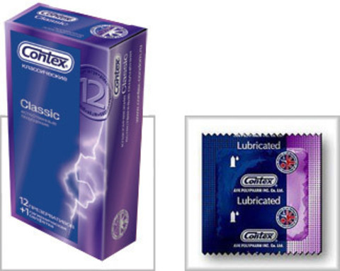 Презервативы CONTEX Classic, 12 шт.