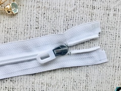 Молния спираль Т7, L 77 см, белый