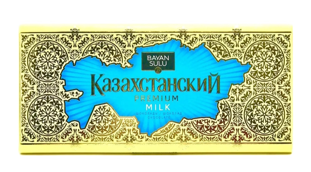 Шоколад "Казахстанский" PREMIUM Milk 100г. Баян сулу - купить не дорого ...
