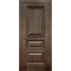 Купить Межкомнатная дверь шпон Верона дуб английский глухая
