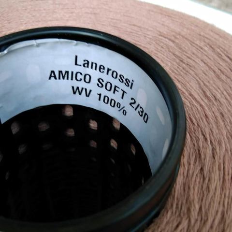 Меринос экстрафайн 2/30 LANEROSSI AMICO SOFT кэмел