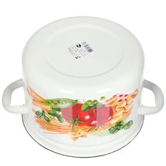 Кастрюля сталь, эмал, 4 л, с крыш, Керчь, 41704-142/6, в асс