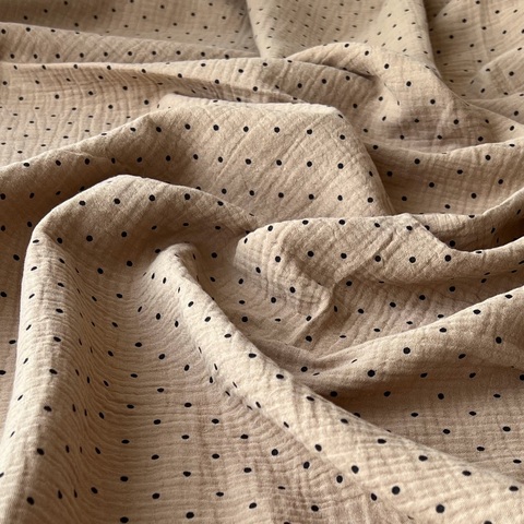 Пеленка муслин "Горошки"