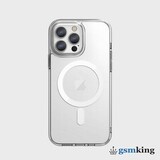 Uniq HYBRID MAGCLICK CHARGING COMBAT MagSafe Case for iPhone 14 Pro Clear
