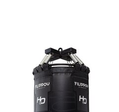 Водоналивной боксерский мешок H2O FILIPPOV 110см/40см/50-70кг, черно-серый