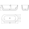 BelBagno BB706-1800-800 Акриловая ванна BelBagno BB706-1800-800