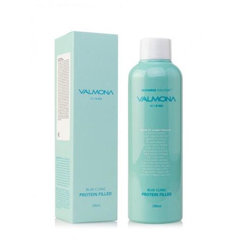 Evas Valmona Recharge Solution Blue Clinic Protein Filled восстанавливающая маска-филлер для волос