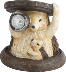 Св-к садов.ЭРА SL-RSN11-HDG2 на солн.батарее.полистоун ,цветной,11см