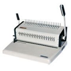 Переплетчик на пластиковую пружину Office Kit B2125: перфорация 25 листов, объем блока 500 листов