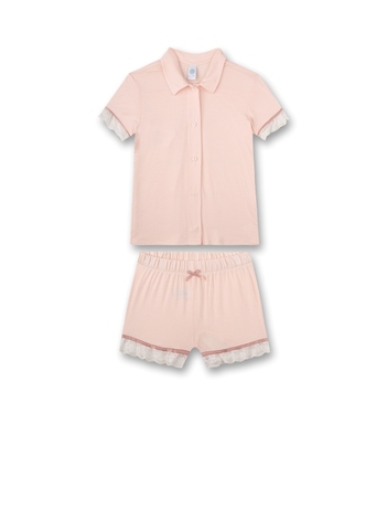 Пижама с коротким рукавом для девочки Sanetta 245548 38222