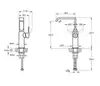 Vitra A4276539 Смеситель Suit для раковины-чаши, глянцевый черный