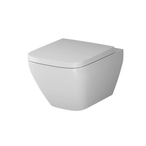 Am.Pm C701701SC Spirit V2.0 Square подвесной унитаз FlashClean с сиденьем микролифт