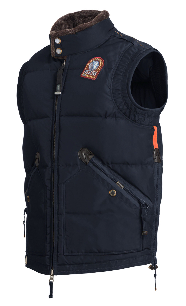 ЖИЛЕТКА PARAJUMPERS KOBUK MAN DOWN VEST NAVY