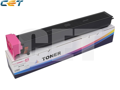 Тонер-картридж (NF7) TN-711M для KONICA MINOLTA Bizhub C654/754 (CET) Magenta, 535г, 31500 стр., CET7298