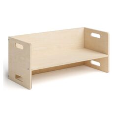 Стул перевертыш Чек, 74х34х34, растущий детский стол и стул 2в1 из фанеры березы, прозрачный лак