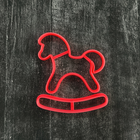 Лошадка качалка 3D №36