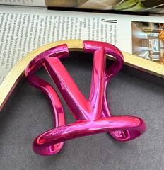 Браслет манжета VALENTINO из латуни цвет серебро/золото