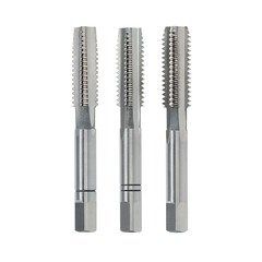 Метчик М 4,0х0,7 (Комплект 3шт, левый) DIN352 HSS-G 6h 45мм a=3,4 Volkel 27030