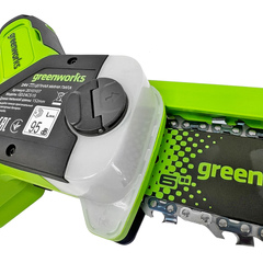 Цепная мини-пила Greenworks GD24CS15 24V (15 см) аккумуляторная, без АКБ и ЗУ