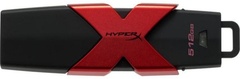 USB Flash карта Kingston HXS3 512GB черный-красный