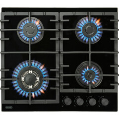 Варочная панель DeLonghi GRAZIA 6GW NB MODIFICATION, 4 газовые конфорки