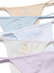 STRETCH COTTON ТАНГА ДЛЯ НЕВЕСТЫ