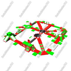 Большой аквапарк «Морские развлечения» 50×45×4 м