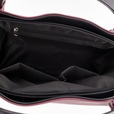 Сумка Саломея 362 наппа бордо + черный