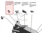 Кулачок выгрузки отработанного тонера Ricoh Cam discharge used toner оригинальный D1496195
