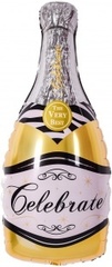 К Фигура, Бутылка Шампанское, Золото, 39''/99 см, 1 шт.