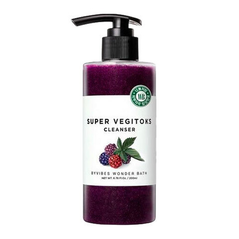 Wonder Bath Super Vegitoks Cleanser Purple - Детокс очищение для упругости кожи