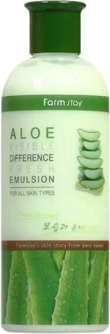 Farmstay Aloe Эмульсия освежающая с экстрактом алоэ Aloe Visible Difference Fresh Emulsion