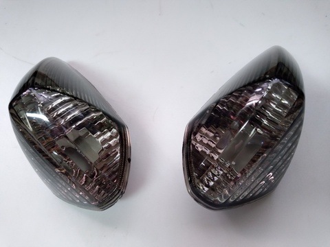 Поворотники универсальные для Honda VFR800 1998-2001 г.в., черный