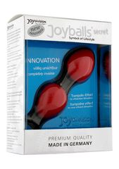 Красные вагинальные шарики Joyballs Secret - 