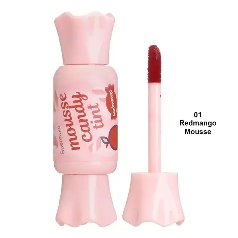 The Saem Lip Тинт для губ 01 Saemmul Mousse Candy Tint 01 Redmango Mouss