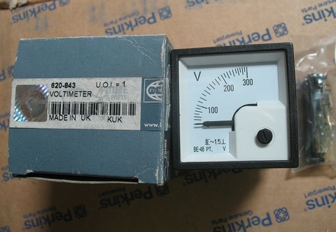 Вольтметр / METER VOLT 0-300V D48  CSA/UL АРТ: 620-843