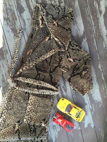 Халат Roberto Cavalli Pitone коричневый