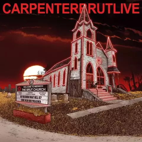 Виниловая пластинка. Carpenter Brut – Carpenterbrutlive