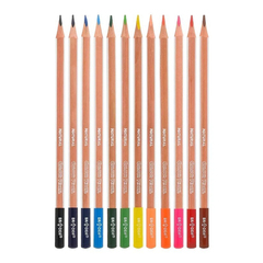 
          Карандаши цветные, Basir, деревянные, серия "Птицы", цветная упаковка, 12 шт