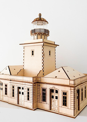 3D-модель сборная деревянная «Маяк мыса Рока (Португалия)», 30 см, Россия