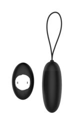 Черное виброяйцо REMOTE DUSKY PLEASER - 