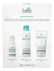 La`dor Набор для волос (спрей Before Care Keratin PPT 30мл + шампунь Keratin Lpp Shampoo 150мл + маска Hydro Lpp Treatment 150мл)