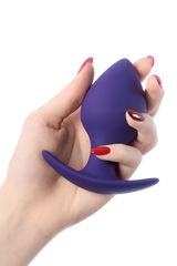 Фиолетовая анальная втулка Glob - 8 см. - 