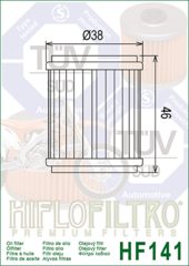 Фильтр масляный Hiflo HF141