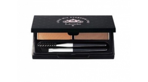 02 Lioele Mix Eyebrow Cake 02 Dark gray 2*2.5гр