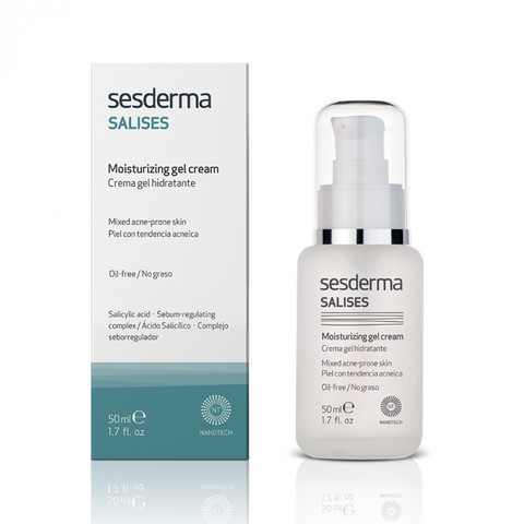 SESDERMA SALISES Moisturizing gel cream – Крем-гель увлажняющий, 50 мл