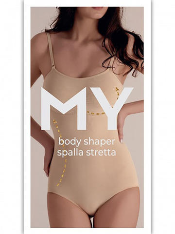 Боди BO102 Body Shaper Spalla Stretta My