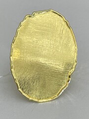 Sole (кольцо из серебра с позолотой)